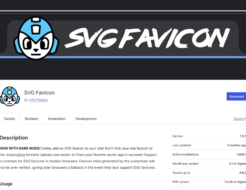 SVG Favicon